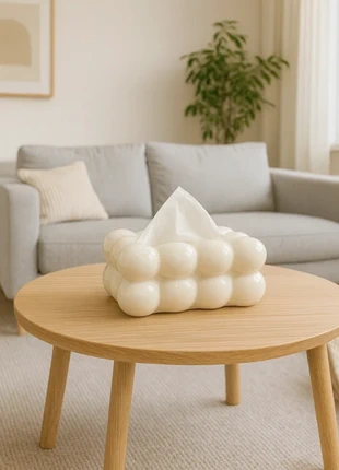 Boîte à Mouchoirs Design Nuage – Blanc Lait Brillant et Moderne, brand: Inconnu, condizioni: Ottime, €8.89, €10.03 include la Protezione acquisti