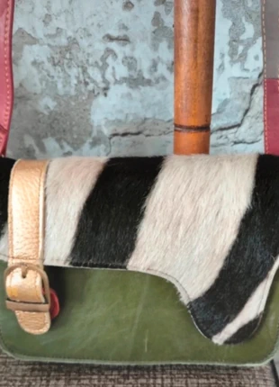 Sac multicolore en cuir, brand: Original, condition: Good, €20.00, €21.70 includes Buyer Protection