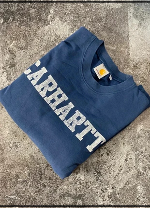Carhartt sweat bleu foncé logo brodé vintage style skate baggy streetwear taille S unisexe, marca: Carhartt, estado: Muy bueno, tamaño: S, 16,00 €, 17,50 € Protección al comprador incluida