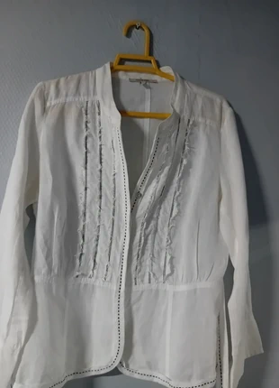 Joli haut femmes Gerard Darel taille 38  100 % lin, brand: Gerard Darel, condition: Good, size: M / 38 / 10, €5.00, €5.95 includes Buyer Protection