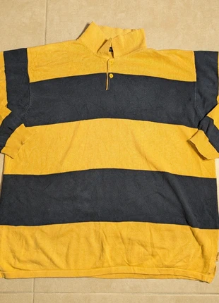 Magnifique Polo Rugby Vintage IZOD - Style 90s Skater - Jaune & Bleu taille XL, brand: IZOD, condition: Very good, size: XL, €14.90, €16.35 includes Buyer Protection