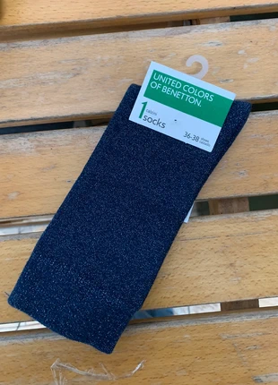 Calzini Benetton, brand: Benetton, condizioni: Nuovo con cartellino, taglia: S | 35-38, €1.00, €1.75 include la Protezione acquisti