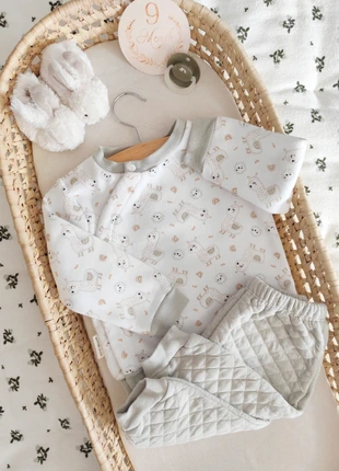 Ensemble deux pièces molletonnées garçon 9 mois petit béguin, marque: Petit Béguin, état: Très bon état, taille: 9-12 mois / 74 cm, 14,90 €, 16,35 € Protection acheteurs (Pro) incluse