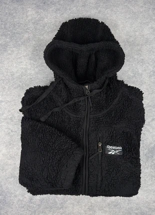 Veste polaire Reebok Pilou pilou | Noir Logo brodé | Taille L, brand: Reebok, condition: Very good, size: L / 40 / 12, €24.92, €26.87 includes Buyer Protection