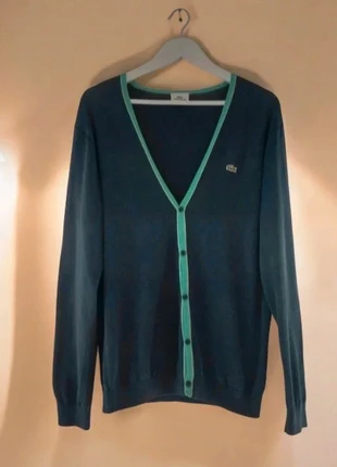 Cardigan Lacoste vintage original blu e verde 🎗🎗, marque: Lacoste, état: Très bon état, taille: M, 27,00 €, 29,05 € Protection acheteurs incluse