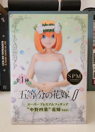 Figurine Yotsuba Nakano Bride
: The Quintessential Quintuplets, brand: Sega, condition: Very good, size: One size, €14.00, €15.40 includes Buyer Protection Pro