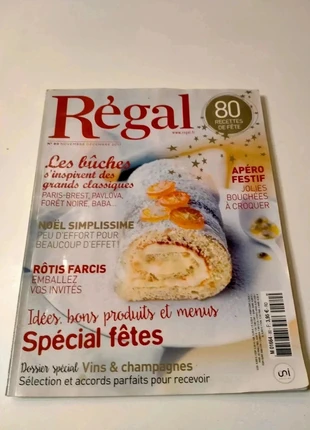 Magazine de cuisine Régal n°80 (Spécial Fêtes), zustand: Sehr gut, 1,99 €, 2,79 € inklusive Vinted-Käuferschutz