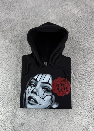 Sweat à capuche Vintage Gildan Heavy Blend Hoodie Sweatshirt Coton | Noir | Taille M 00545, marque: Gildan, état: Très bon état, taille: M, 12,00 €, 13,30 € Protection acheteurs (Pro) incluse