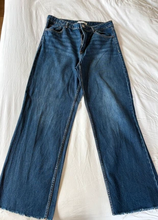 Jean large Mango taille mi haute, merk: Mango, staat: Heel goed, maat: XXL / 44 / 16, € 13,00, € 14,35 inclusief Kopersbescherming