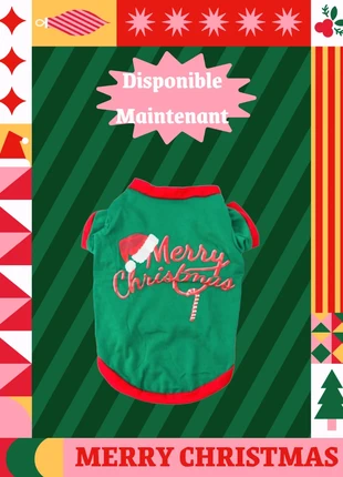 T-shirt de Noël pour chien - Taille M - Neuf, état: Très bon état, taille: M, 6,99 €, 8,04 € Protection acheteurs (Pro) incluse