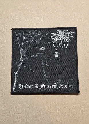 Darkthrone - Under a Funeral Moon - Official Band Merchandise - Woven Patch, brand: Darkthrone, condition: New with tags, £4.50, £5.43 includes Buyer Protection