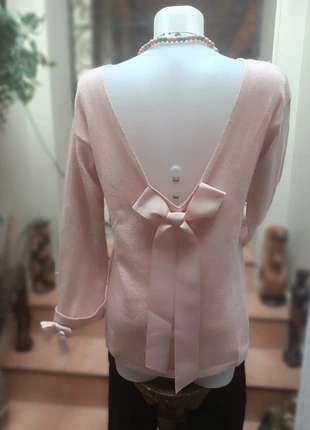 Pull tout doux laine cachemire, rose poudré, marca: Boutique indépendante, estado: Muito bom, tamanho: L / 40 / 12, €23.00, €24.85 inclui Proteção do Comprador