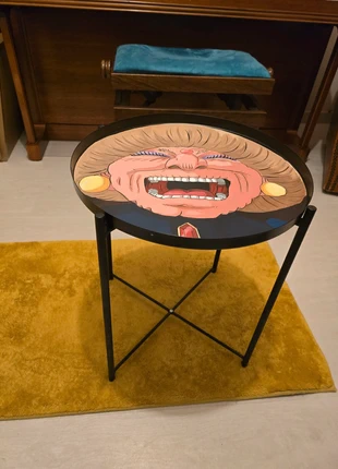 Table plateau Ikea peint à la main, brand: IKEA, condition: New with tags, €60.00, €63.70 includes Buyer Protection