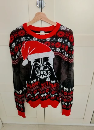 (617) Star Wars Knitted Christmas Jumper Size XL Men’s – Black Red & White, brand: Star Wars, condition: Very good, size: XL, £9.99, £11.19 includes Buyer Protection