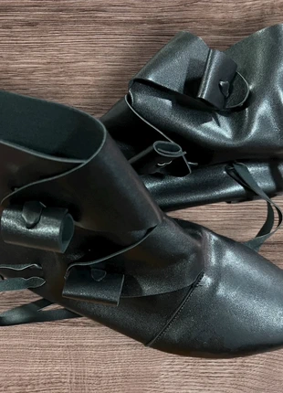 Botas negras con cordones • Nuevas, état: Neuf sans étiquette, taille: 39, 5,00 €, 5,95 € Protection acheteurs incluse