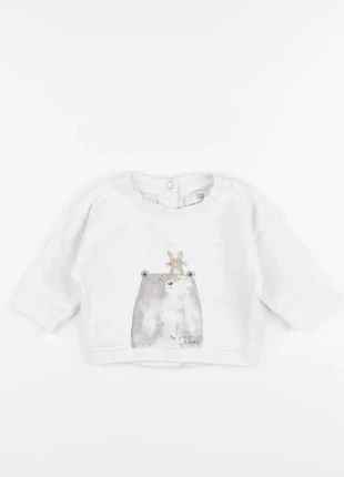 Sweat garçon La Redoute 1 mois blanc, marque: La Redoute, état: Très bon état, taille: Jusqu'à 1 mois / 50 cm, 6,00 €, 7,00 € Protection acheteurs (Pro) incluse