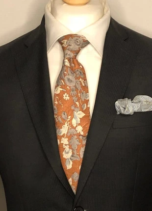 Vintage Mashima Première Paris Silk Tie – French Floral Elegance, marque: Vintage Silk Tie, état: Très bon état, 14,00 €, 15,40 € Protection acheteurs incluse