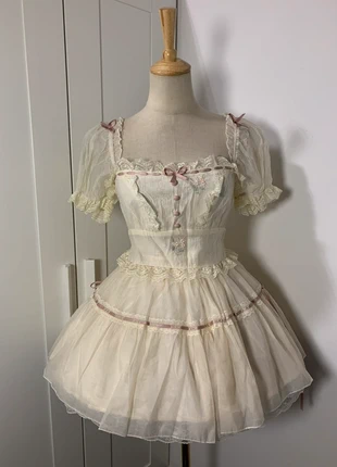 Sweet Coquette Cottagecore Lolita Set D03, marke: Lolita, zustand: Sehr gut, größe: Einheitsgröße, 38,88 €, 41,52 € inklusive Vinted-Käuferschutz