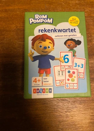 Cijfer kwartet van 1 tot 10, merk: ZWIJSEN, staat: Heel goed, maat: 4 jaar / 104 cm, € 4,50, € 5,43 inclusief Kopersbescherming