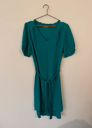 Robe Fluide Verte Canard / Turquoise avec Ceinture, marke: Vintage Dressing, zustand: Neu, größe: L / 40 / 12, 6,00 €, 7,00 € inklusive Vinted-Käuferschutz