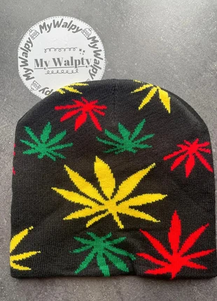 bonnet y2k "Weed" black, merk: y2k, staat: Goed, maat: Universele maat, € 20,00, € 21,70 inclusief Kopersbescherming Pro