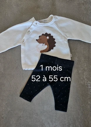 Ensemble bébé fille 1 mois obaïbi / kiabi, marke: Obaïbi, zustand: Sehr gut, größe: 1-3 Monate / 56, 5,00 €, 5,95 € inklusive Vinted-Käuferschutz