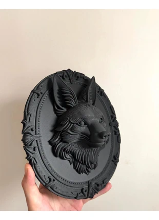 Gothic Fox Oval Frame Gothic Decor Wall Decor, brand: Ant&Grace, condition: Good, £10.00, £11.20 includes Buyer Protection