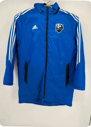 Veste imperméable Adidas Bleu Marine Homme taille L SKU385, marque: adidas, état: Très bon état, taille: L, 25,00 €, 26,95 € Protection acheteurs (Pro) incluse