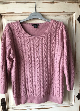 Pull torsade rose, brand: H&M, condition: Very good, size: M / 38 / 10, €4.00, €4.90 includes Buyer Protection