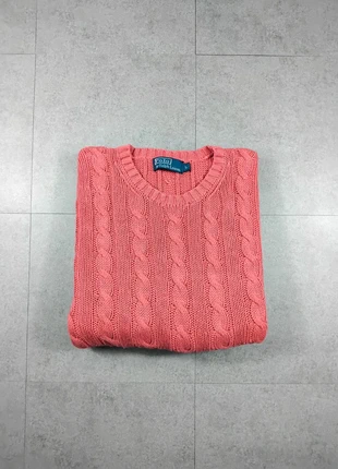 Pull - Torsadé - Rose - Col Rond - Ralph Lauren - 100% Coton - Taille L  #2, marke: Ralph Lauren, zustand: Sehr gut, größe: L / 40 / 12, 40,00 €, 42,70 € inklusive Vinted-Käuferschutz