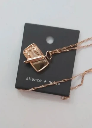 Urban Outfitters Silence + Noise Sardine Charm Necklace in Gold, brand: Urban Outfitters, condition: Very good, £5.99, £6.99 includes Buyer Protection