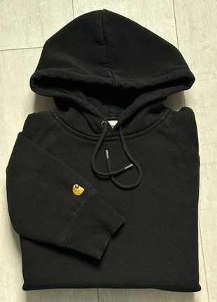 Sweat à capuche Carhartt noir unisexe taille M, brand: Carhartt, condition: Very good, size: M, €49.90, €53.10 includes Buyer Protection