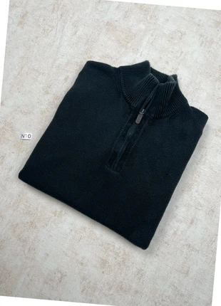 Pull quart zip / Quarter Zip / Ralph Lauren Noir S - sans logo apparent - 100% coton, marca: Ralph Lauren, estado: Bom, tamanho: S, €23.00, €24.85 inclui Proteção do Comprador Pro