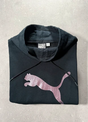 Pull/ Sweat à col long noir logo argenté puma - taille XL femme, marca: Puma, estado: Muy bueno, tamaño: XL / 42 / 14, 12,00 €, 13,30 € Protección al comprador Pro incluida