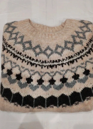 Maglioncino donna vintage, stile fair isle, misto lana, xxs, primark, marque: Primark, état: Neuf sans étiquette, taille: XXS / 32 / 4, 7,50 €, 8,58 € Protection acheteurs incluse