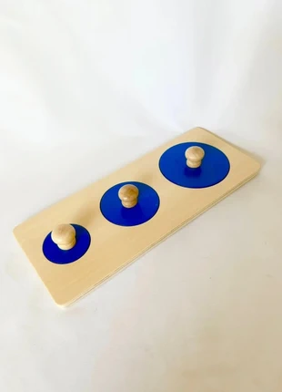 Puzzle Montessori – Cercles gradués (neuf), marca: Montessori, estado: Muito bom, €7.99, €9.09 inclui Proteção do Comprador Pro