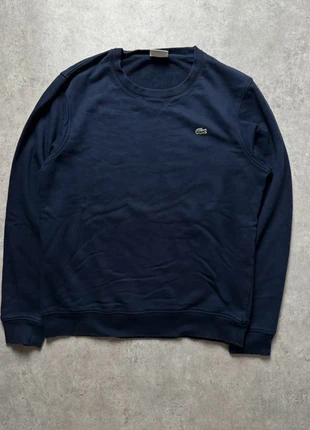 Pull ras de cou Lacoste logo brodé bleu marine / Taille M, marke: Lacoste, zustand: Sehr gut, größe: M, 29,90 €, 32,10 € beinhaltet Vinted-Käuferschutz Pro