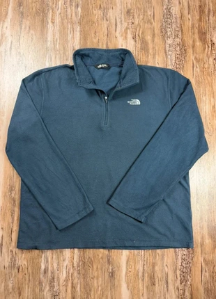 Polaire 1/4 zip halzip col camionneur The North Face bleu marine logo brodé | Taille XL, marque: The North Face, état: Très bon état, taille: XL, 16,00 €, 17,50 € Protection acheteurs incluse