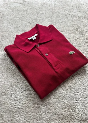 Lacoste red Polo embroidered brand Limited Premium Small 138, marque: Lacoste, état: Neuf sans étiquette, taille: S, 32,50 €, 34,83 € Protection acheteurs incluse
