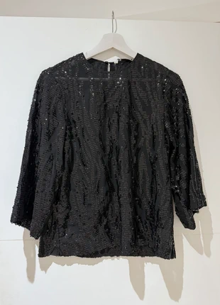 Blouse met pailletten, marque: Zara, état: Neuf avec étiquette, taille: S / 36 / 8, 20,00 €, 21,70 € Protection acheteurs incluse