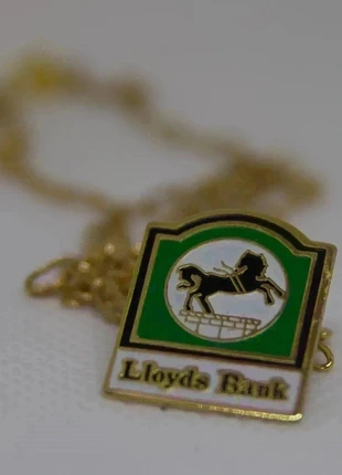 Collier pin's vintage upcyclé - fait-main - en acier inoxydable - cheval équestre equitation, brand: Fait Main, condition: New with tags, €15.00, €16.45 includes Buyer Protection