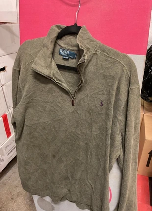 Pull zippé Ralph Lauren – Taille L – Vert, brand: Ralph Lauren, condition: Very good, size: L, €57.00, €60.55 includes Buyer Protection Pro