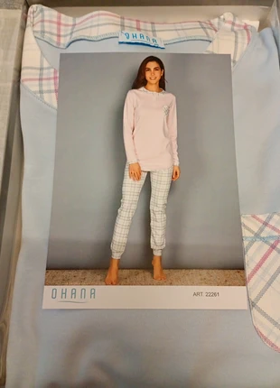Pigiama donna invernale/ indumenti da notte donna, marque: OHANA, état: Neuf avec étiquette, taille: XXL / 44 / 16, 22,00 €, 23,80 € Protection acheteurs incluse