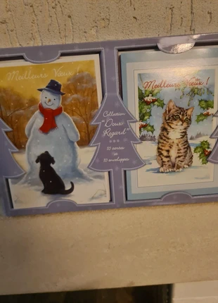 Collection Doux Regard cartes Noël et nouvel an, marque: Regard, état: Neuf sans étiquette, 3,00 €, 3,85 € Protection acheteurs incluse