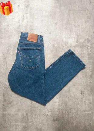 J60/ Jean Levi’s 501 Premium 👖 W26 L26 – Taille haute – Coupe droite – Denim bleu, merk: Levi's, staat: Heel goed, maat: S / 36 / 8, € 39,90, € 42,60 inclusief Kopersbescherming