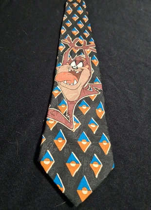 Cravate Taz le diable de tasmanie, marque: Looney Tunes, état: Bon état, 3,00 €, 3,85 € Protection acheteurs incluse