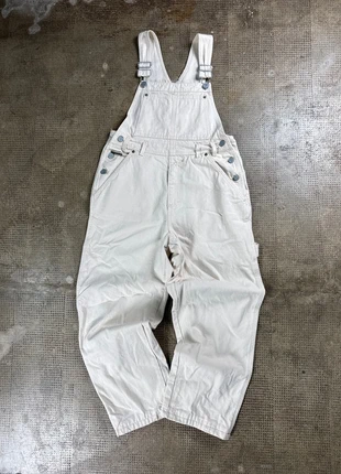 Salopette en jean blanche crème vintage taille M femme Calvin Klein made in usa - SAL1004, brand: Calvin Klein, condition: Good, size: M / 38 / 10, €19.99, €21.69 includes Buyer Protection Pro