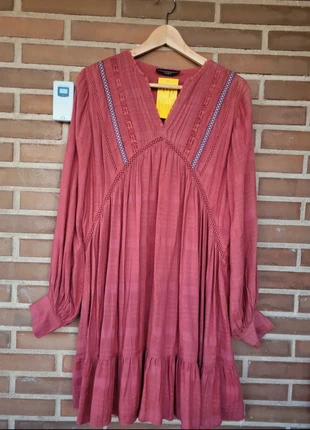 Vestido manga larga boho color buganvilla – Talla única, marque: General Commerce, état: Très bon état, taille: Taille unique, 10,00 €, 11,20 € Protection acheteurs incluse