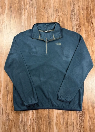 polaire 1/4zip halfzip col camionneur The North Face bleu marine logo brodé | Taille XL | PO31, brand: The North Face, condizioni: Ottime, taglia: XL, €14.95, €16.40 include la Protezione acquisti Pro