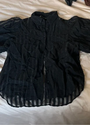 Blouse transparente, merk: Zara, staat: Nieuw zonder prijskaartje, maat: M / 38 / 10, € 5,00, € 5,95 inclusief Kopersbescherming